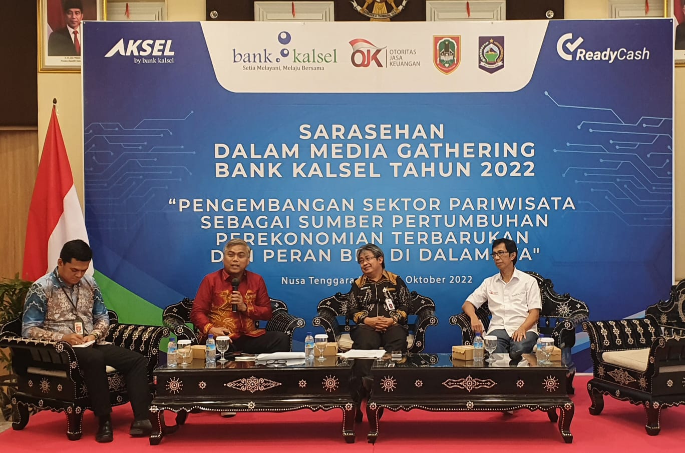 Gathering ke NTB, Wartawan dan Bank Kalsel Siap Dukung Pengembangan Pariwisata Banua