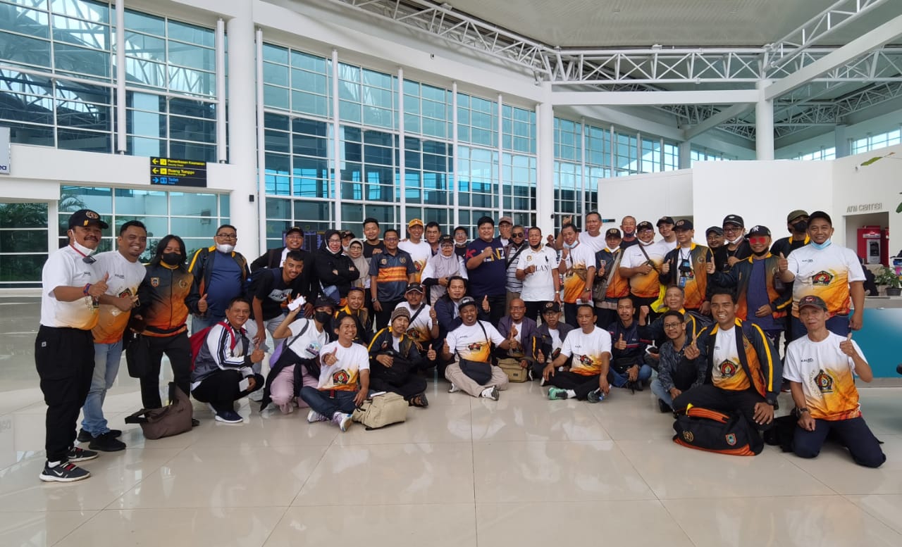 Sandi Fitrian Noor Lepas Kontingen Porwanas PWI Kalsel