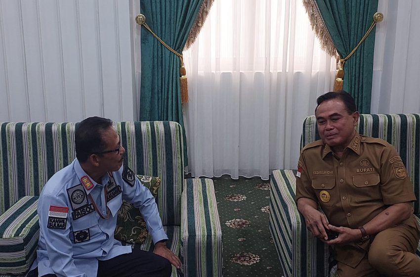  Faisol Ali Silaturahmi Dengan Bupati Tanbu Zairullah Azhar