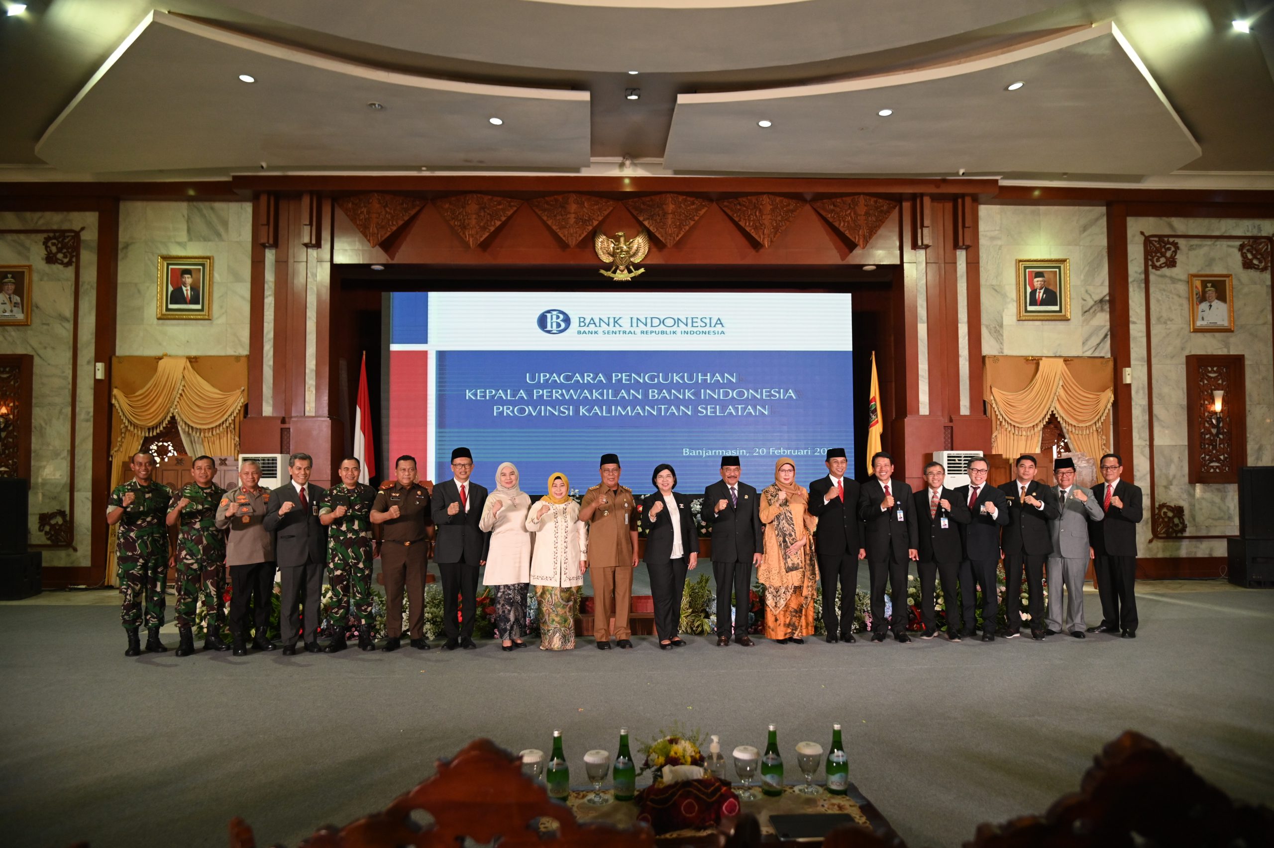 Deputi Gubernur Senior BI Kukuhkan Wahyu Pratomo Sebagai Kepala KPw BI Kalsel
