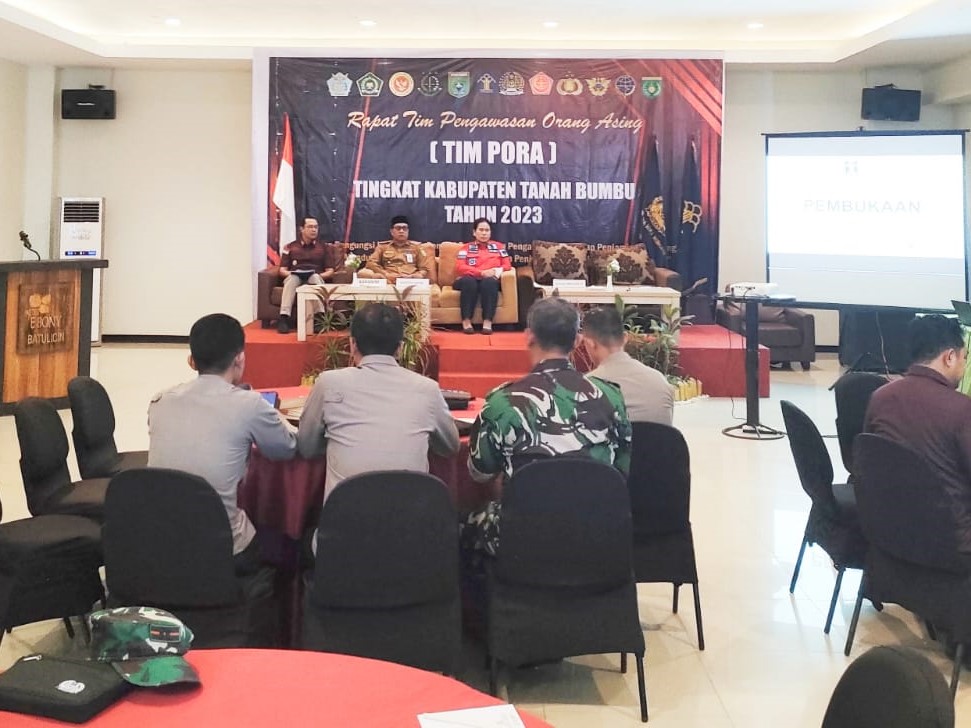 Kantor Imigrasi Kelas II TPI Batulicin Gelar Rakor di Tambu