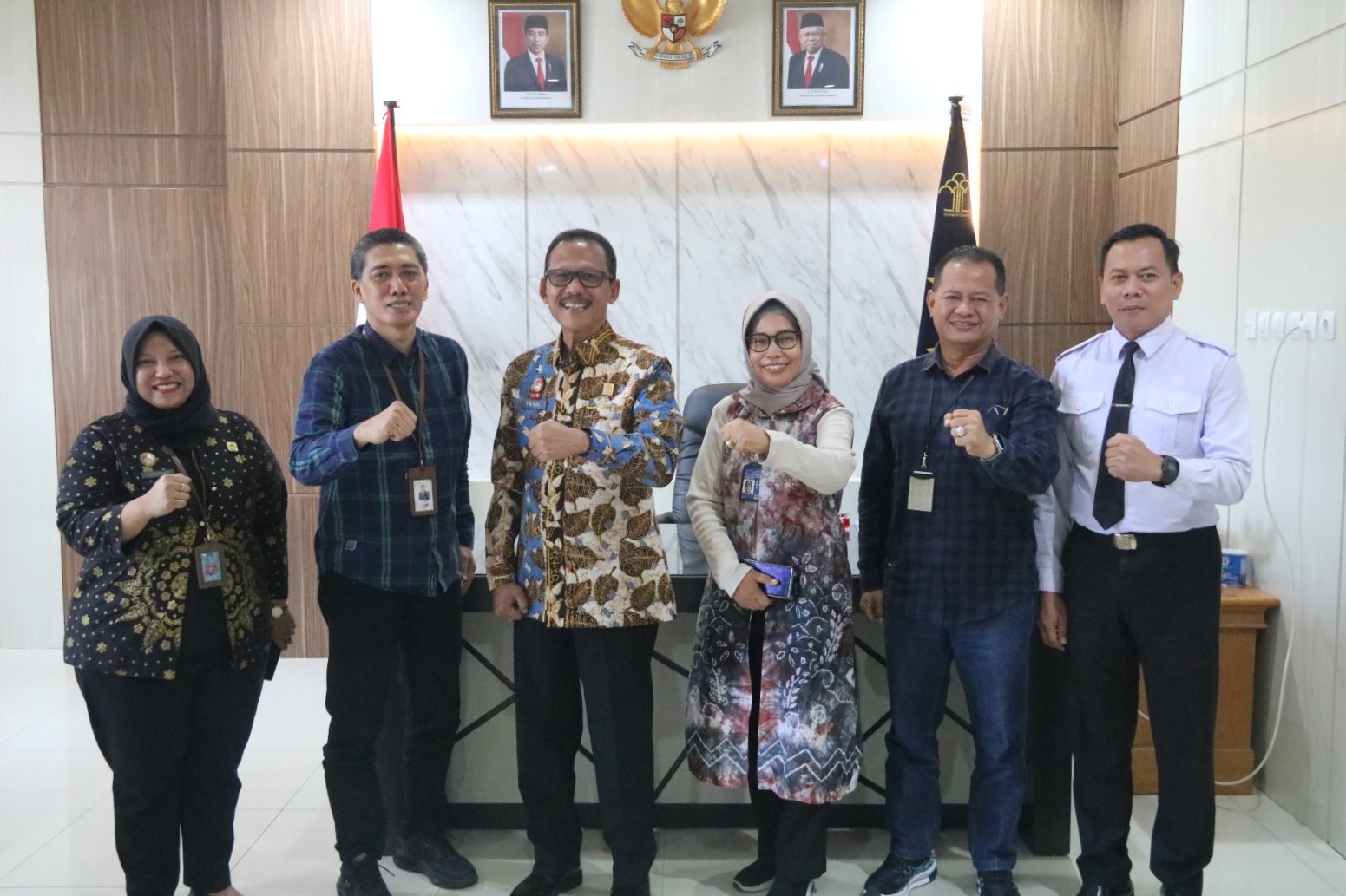 Kakanwil Kemenkumham Kalsel Terima Kunjungan Dirut Bank Kalsel