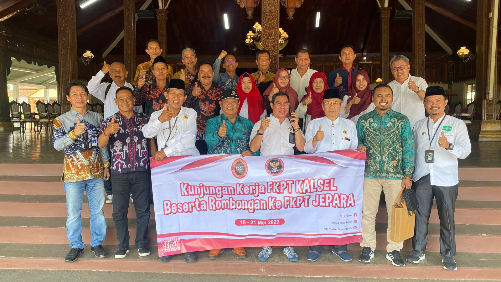 FKPT Kalsel Studi Tiru ke Jepara