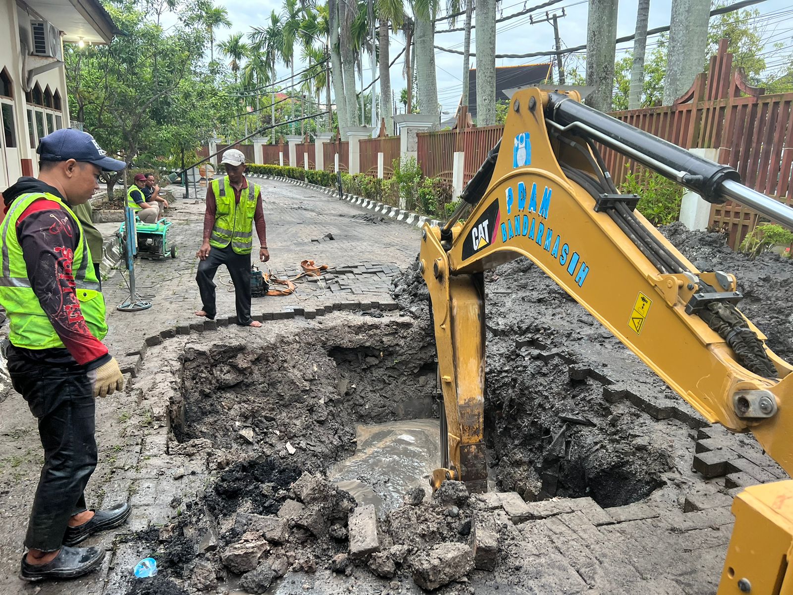 PT AM Bandarmasih Perbaiki Pipa PVC, Ini Wilayah yang Terdampak