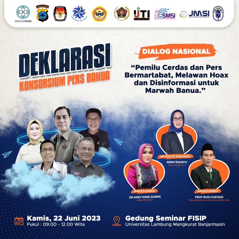 Deklarasi Konsorsium Pers Banua dan Dialog Nasional