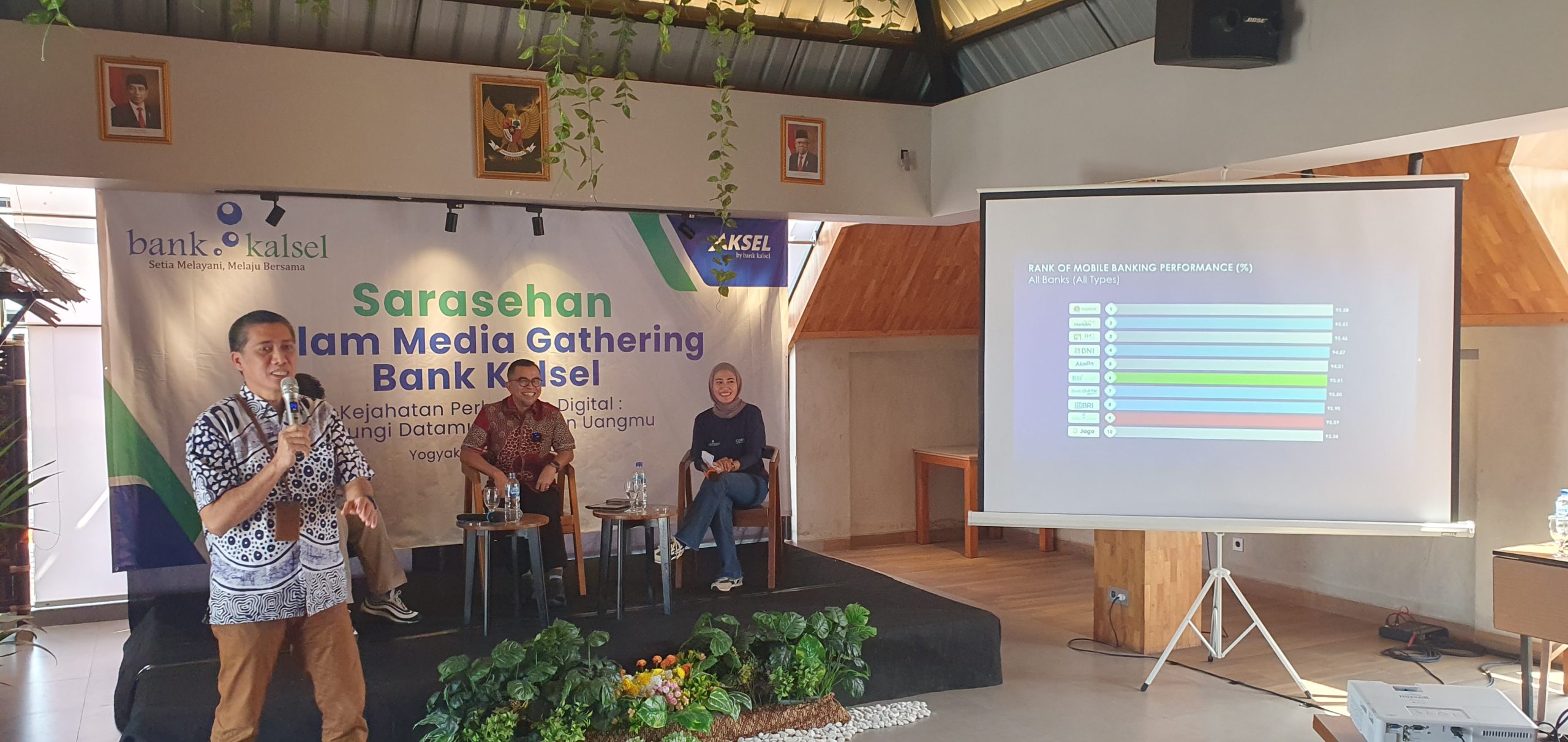 Media Gathering 2023, Bank Kalsel Lindungi Data Nasabah