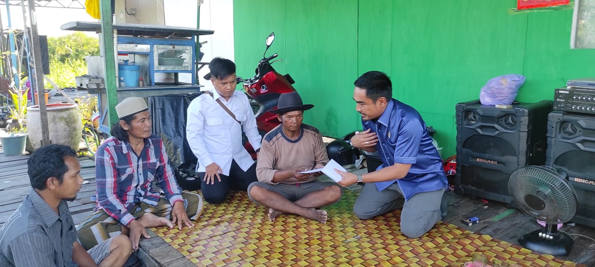 Bantu Korban Kebakaran di Pengambangan, Begini Pesan Ketua Dewan Banjarmasin