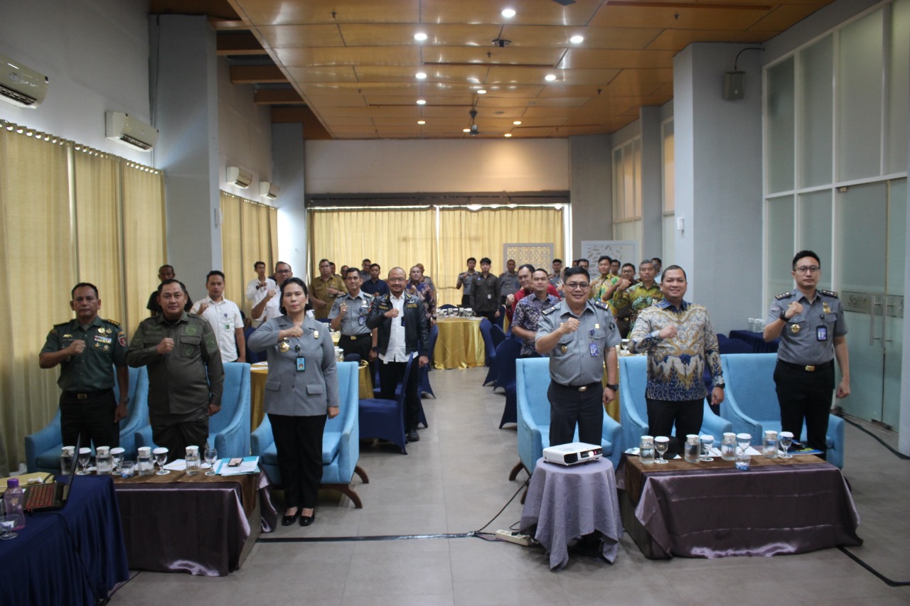 Kemenkumham Kalsel Gelar Rakoor Tim Pora