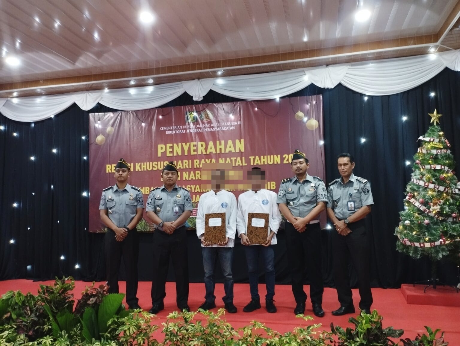 Kemenkumham Kalsel Beri Puluhan WBP Beragama Nasrani Remisi Khusus