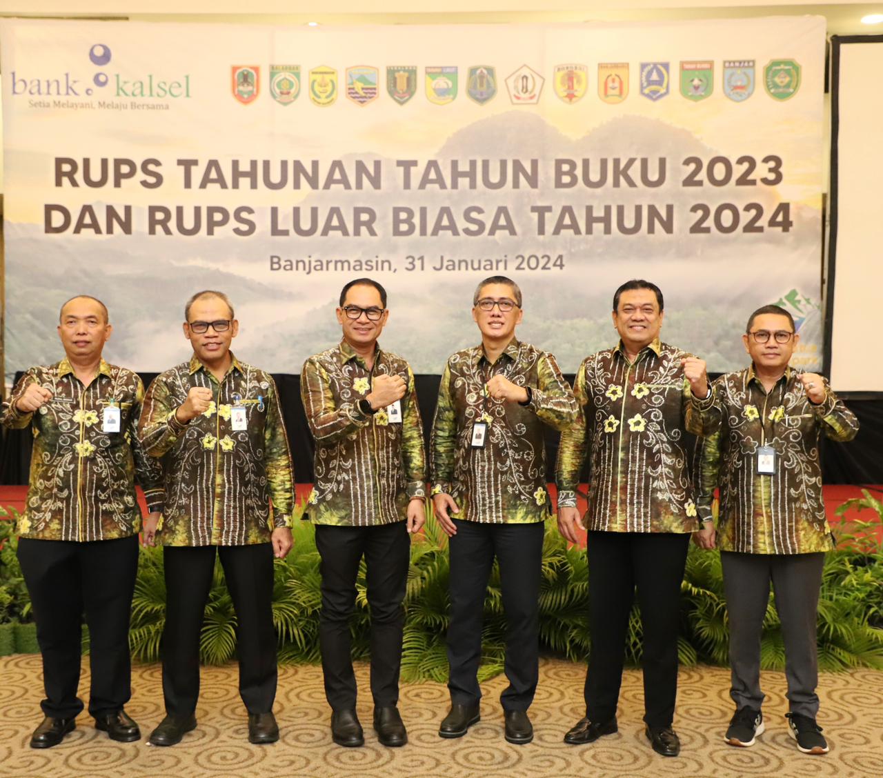 Bank Kalsel Gelar RUPS Tahunan dan RUPS LB Tahun 2024