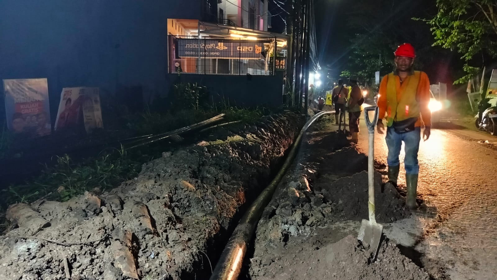 PT AM Bandarmasih Ganti Pipa, Distribusi Air ke Kawasan Alalak Meningkat