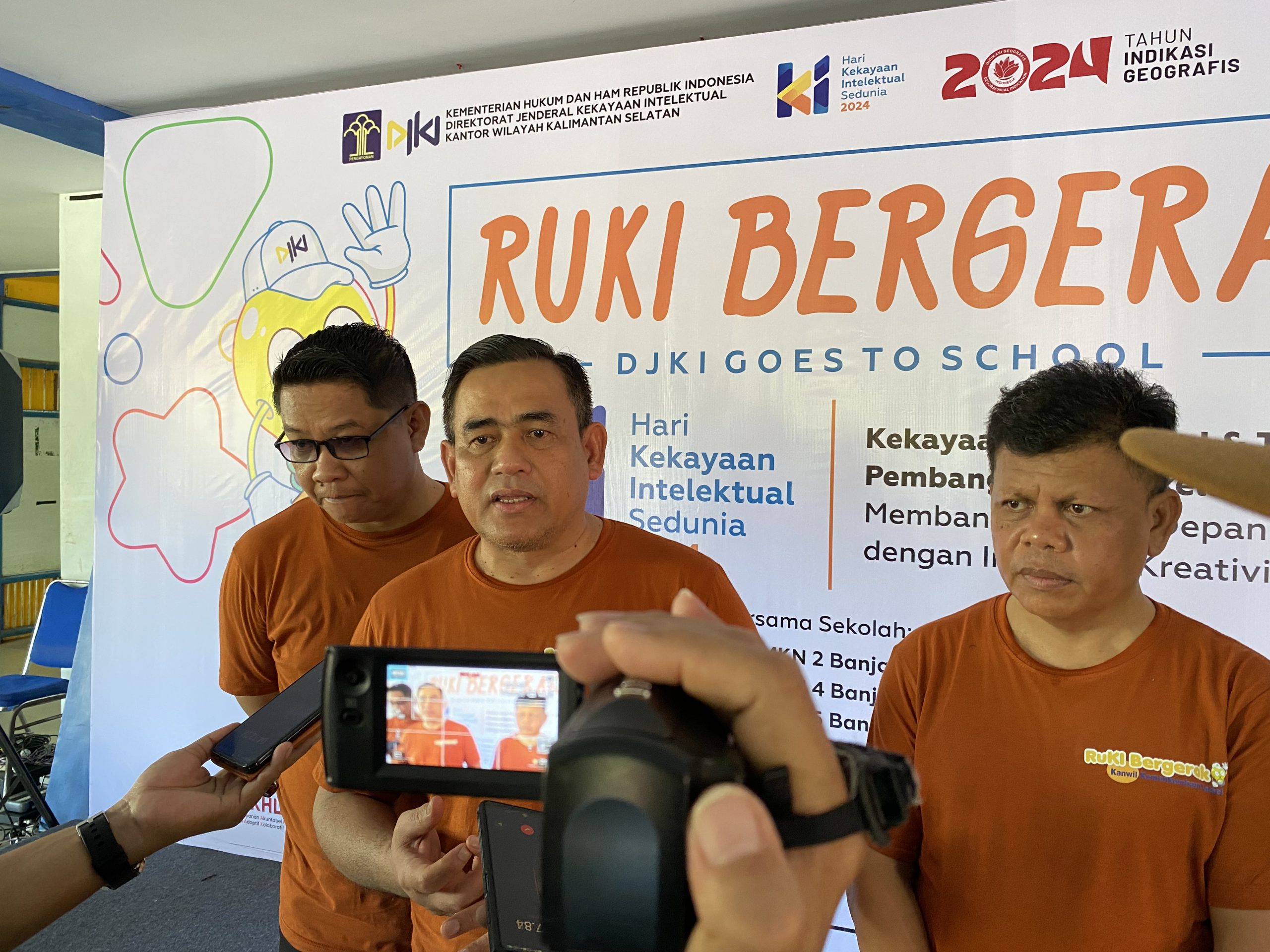 Hari KI Sedunia 2024, Kemenkumham Kalsel Selenggarakan RUKI Bergerak