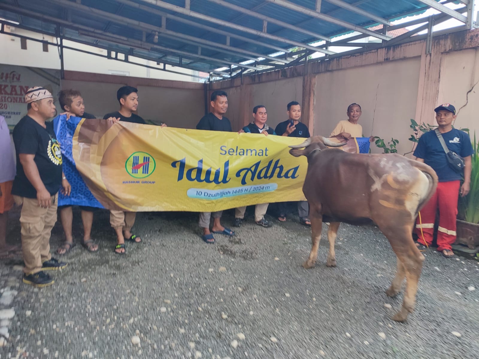 PWI Kalsel Berbagi Kurban dalam Balutan Silaturahmi