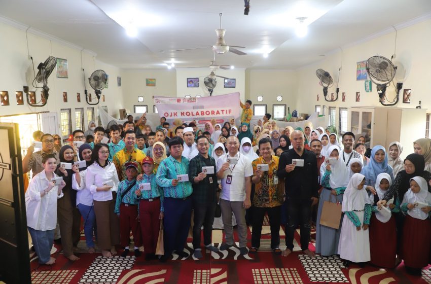  Bersama OJK, Bank Kalsel Sampaikan Pentingnya Menabung di SLBN 3 Banjarmasin