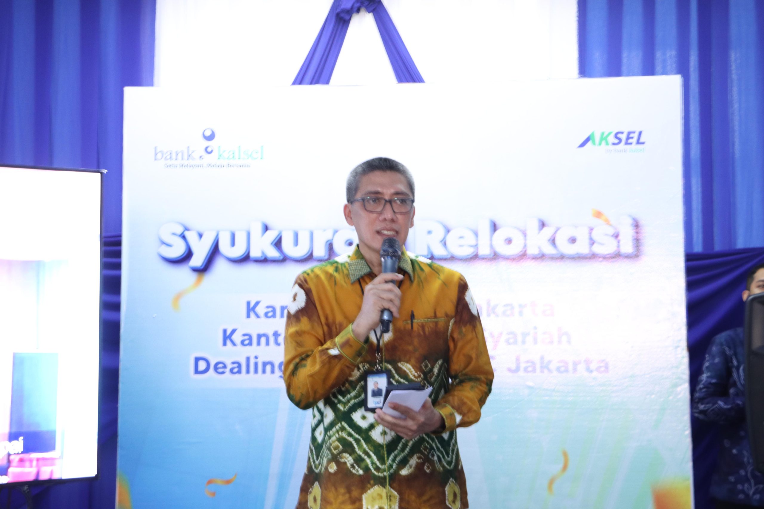 Bank Kalsel Syukuran Relokasi Kantor Cabang di Jakarta