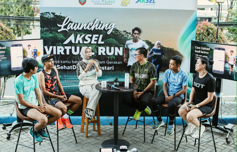  Bank Kalsel Luncurkan Event AKSEL Virtual Run 2024