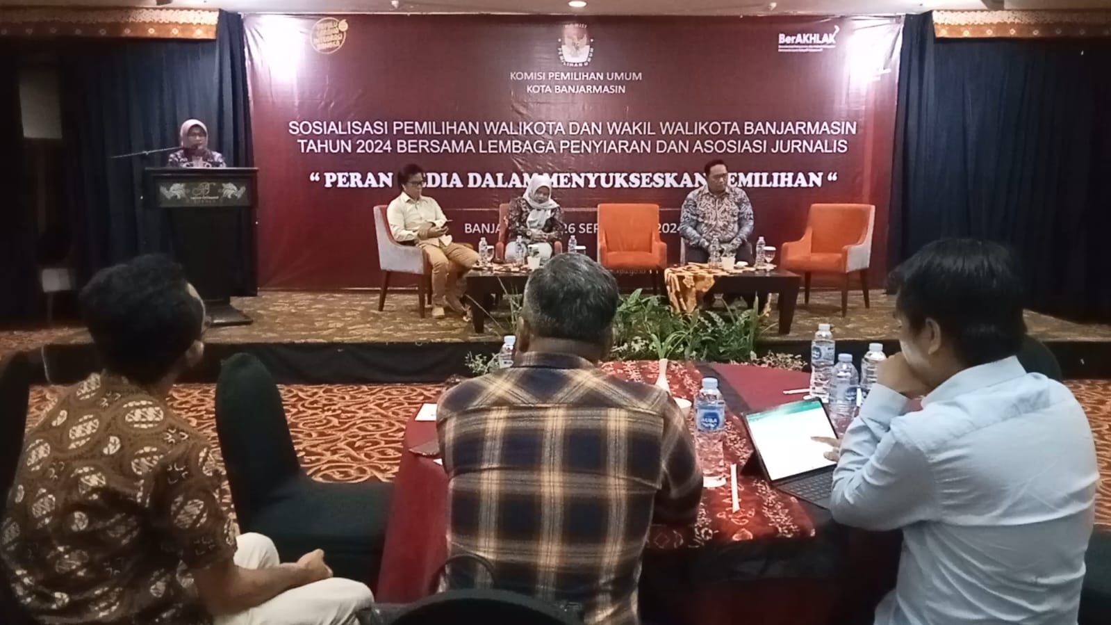 Sukseskan Pilkada 2024, KPU Banjarmasin Kalaborasi dengan Media