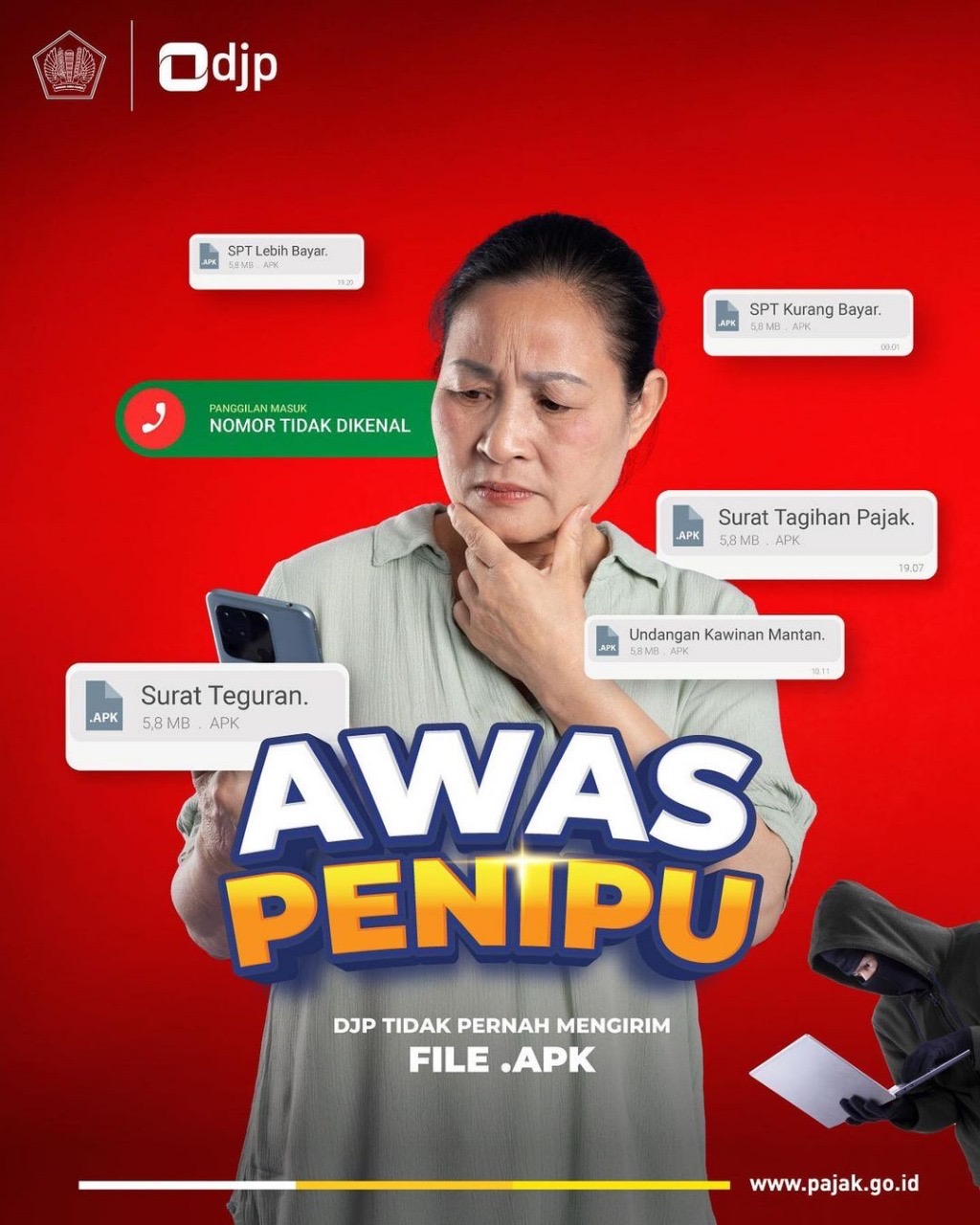 Waspada Modus Penipuan, DJP Ingatkan Masyarakat