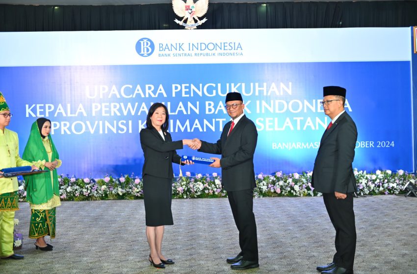  Deputi Gubernur Bank Indonesia Kukuhkan Kepala Perwakilan BI Kalsel