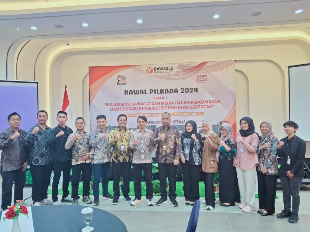 Bawaslu Kalsel Gandeng Insan Media Jaga Pilkada Serentak 2024