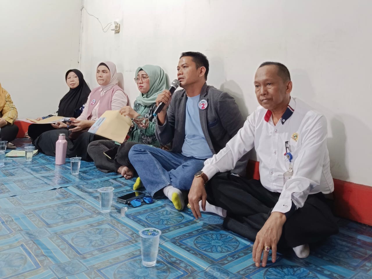 Peduli Kesejahteraan Buruh, Yamin-Ananda Silaturahmi ke Koperasi TKBM Samudera Nusantara Pelabuhan Banjarmasin