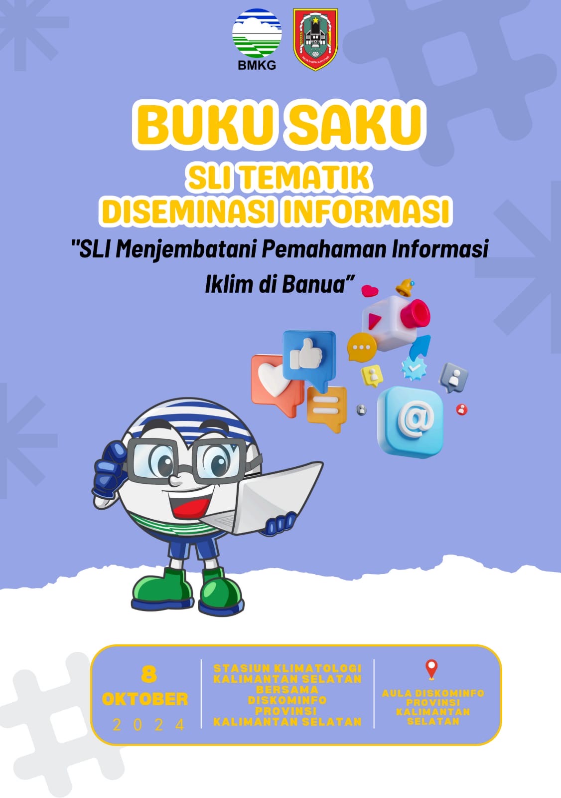 Melalui Sekolah Lapangan Iklim, BMKG dan Diskominfo Kalsel Edukasi Masyarakat