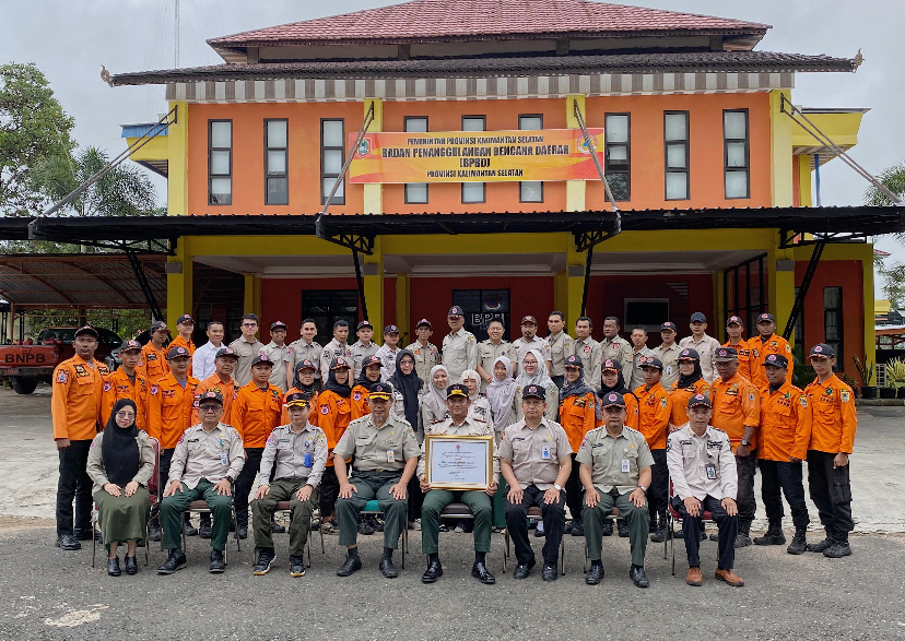 BPBD Kalsel Raih Prestasi, Terbaik Nasional  Bidang Manajemen Bencana 2024