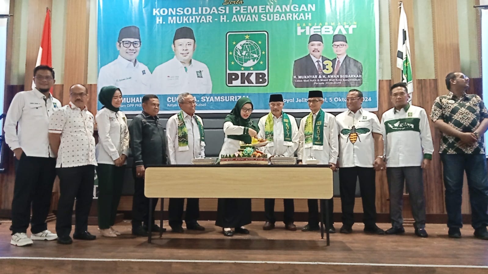 Cucun Minta PKB Menangkan Mukhyar – Awan di Pilwali Banjarmasin
