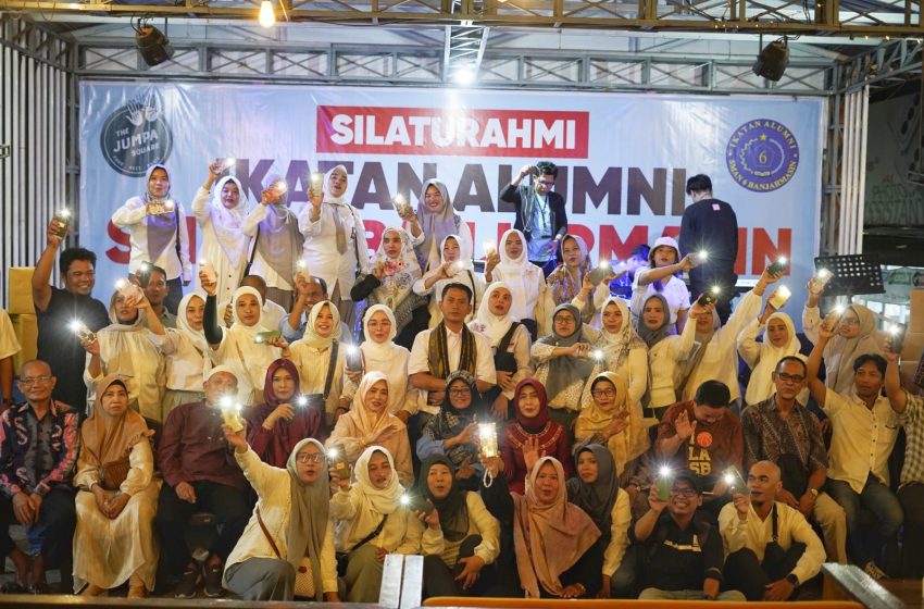  HM Yamin Hadiri Silaturahmi Akbar Alumni SMA Negeri 6 Banjarmasin