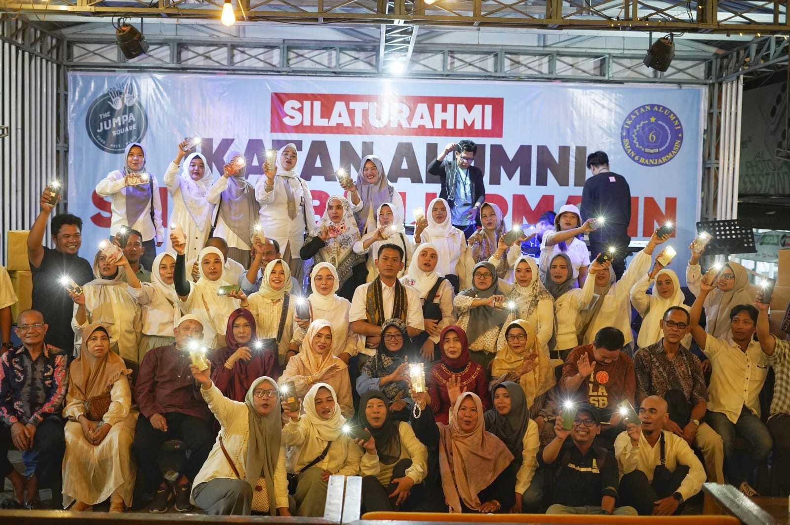 HM Yamin Hadiri Silaturahmi Akbar Alumni SMA Negeri 6 Banjarmasin