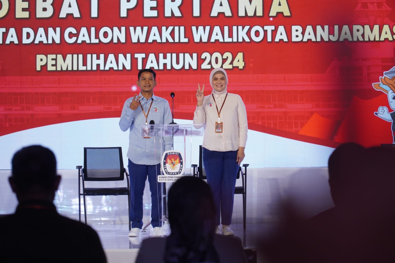 Di Debat Perdana, Yamin-Ananda Ingin Hadirkan Banyak Kawasan Pinggir Sungai Terintegrasi UMKM dan Transportasi Sungai