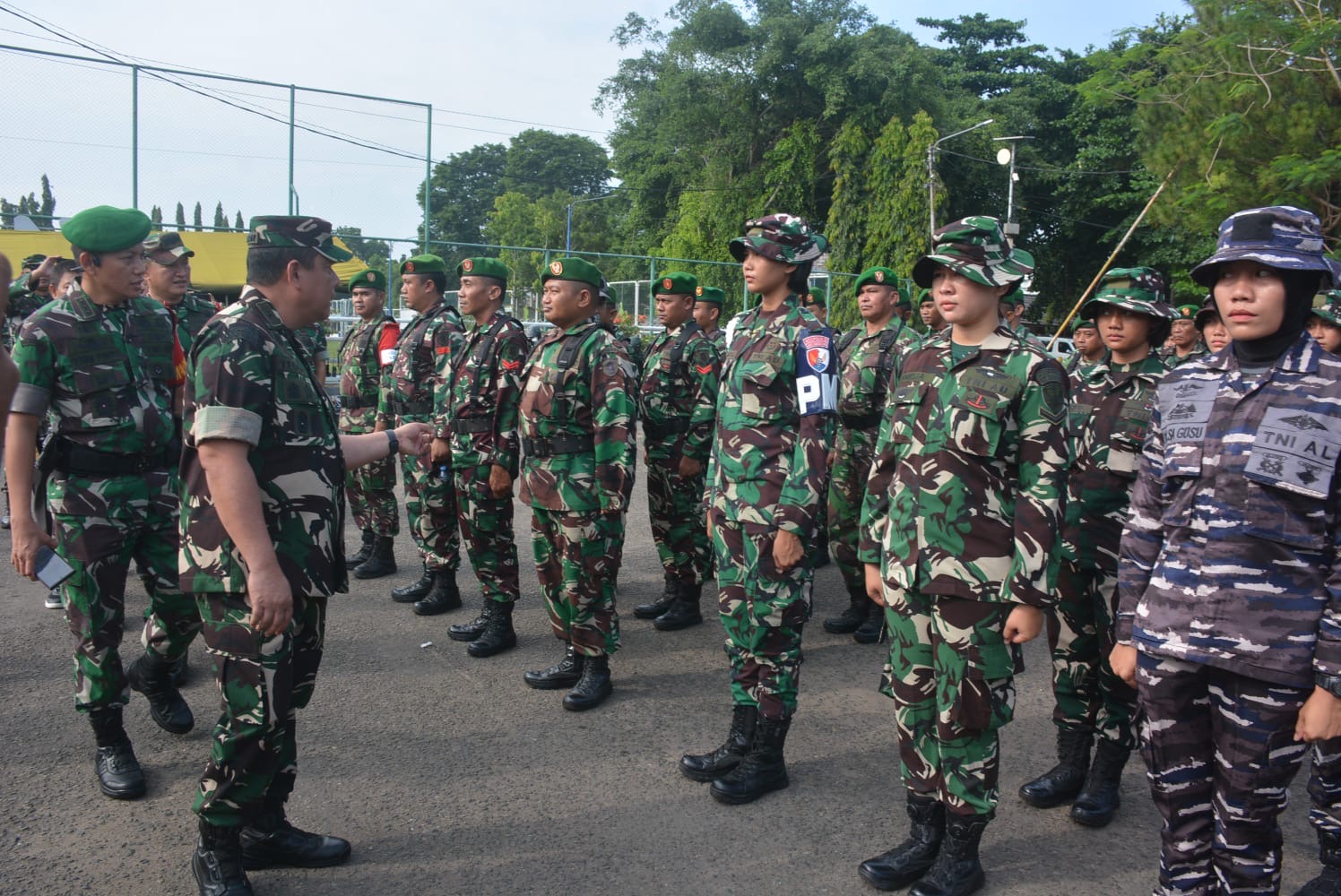 Ribuan Personel TNI/Polri Gelar Simulasi Penanganan Konflik Sosial Pasca Pilkada Serentak Kalsel