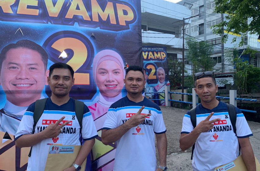  Gass Terus, Relawan Urban Rangers dan Srikaya Rangers Bagikan Surat Lamaran Kerja Yamin-Ananda