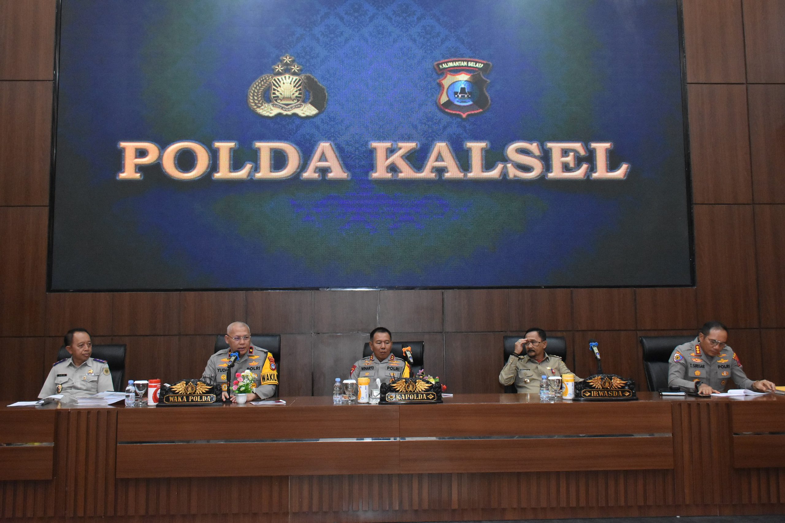 Irjen Pol Winarto Pimpin Rapat Koordinasi Ketahanan Pangan di Wilkum Polda Kalsel