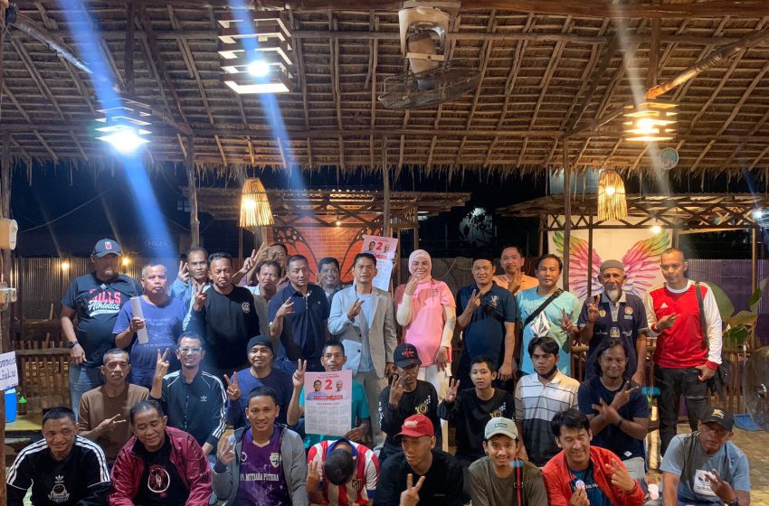  Ngobrol Santai Bareng Insan Sepak Bola, Yamin-Ananda Komitmen Ingin Majukan Olahraga Sepak Bola di Banjarmasin