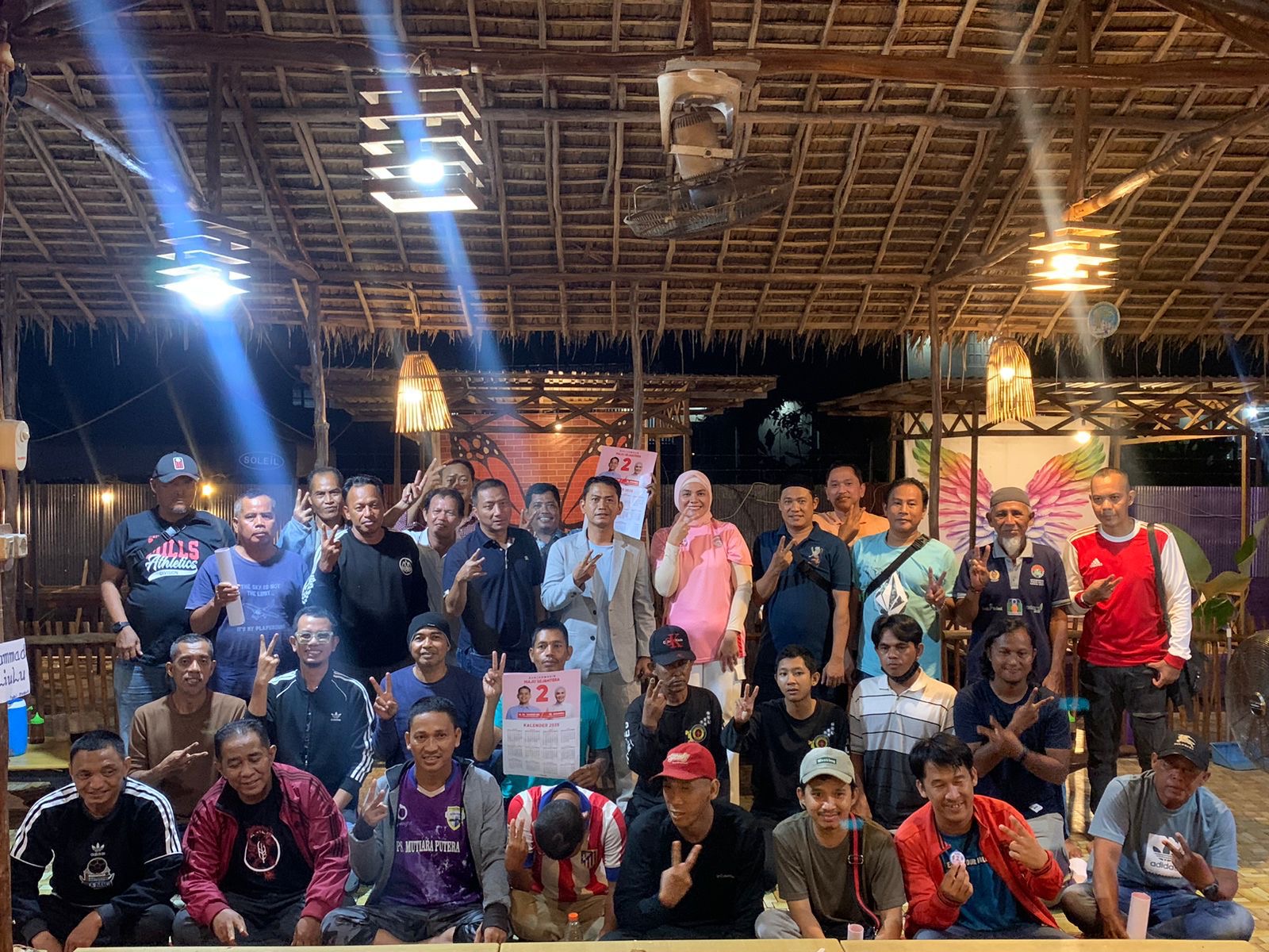 Ngobrol Santai Bareng Insan Sepak Bola, Yamin-Ananda Komitmen Ingin Majukan Olahraga Sepak Bola di Banjarmasin