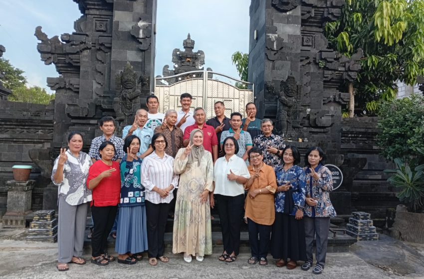  Paslon Yamin-Ananda Bersilaturshmi Bersama Umat Hindu, Komitmen Melayani Semua Golongan Masyarakat