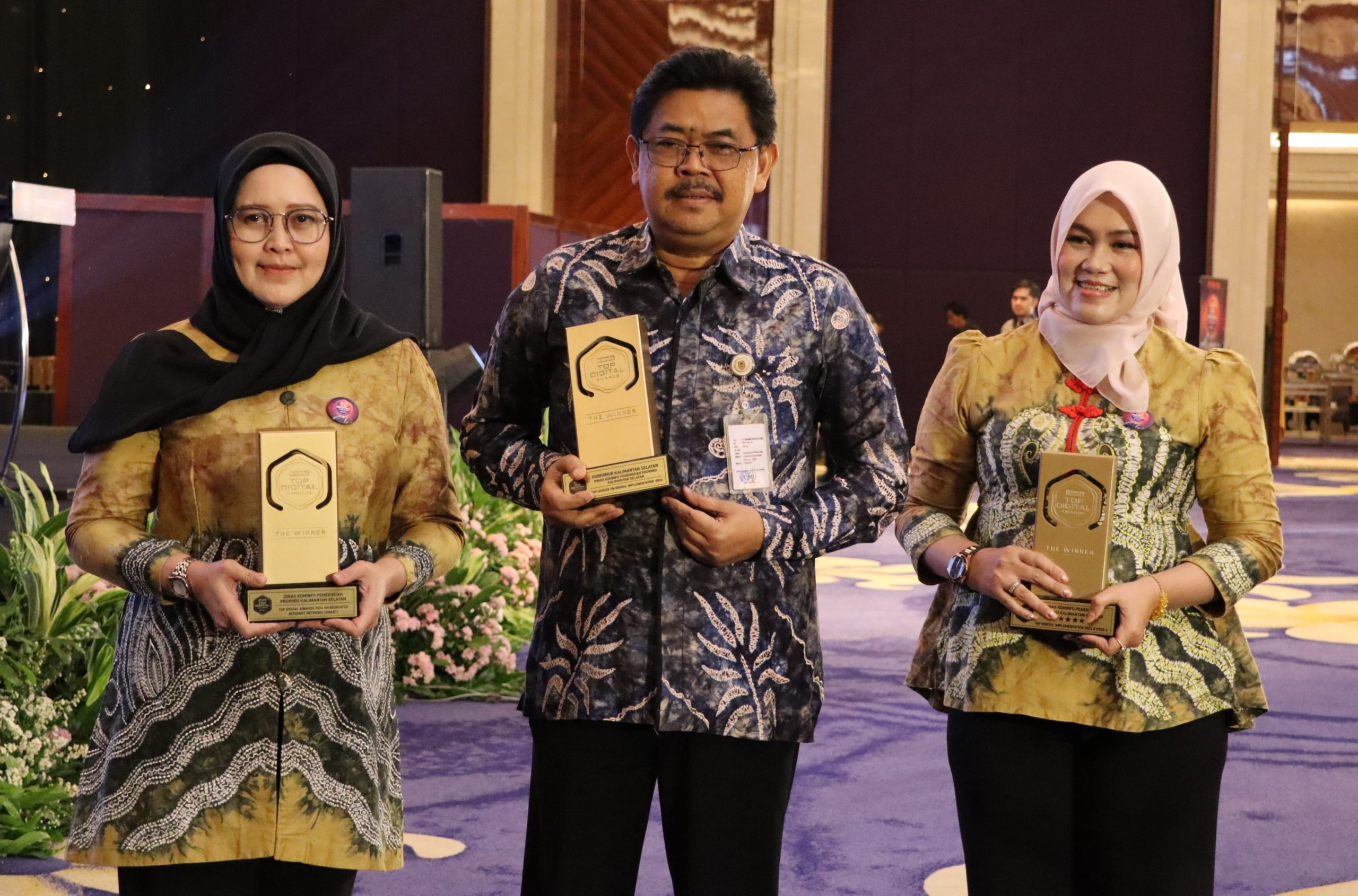 Plt Gubernur Kalsel Mendapatkan Top Leader On Digital Implementation