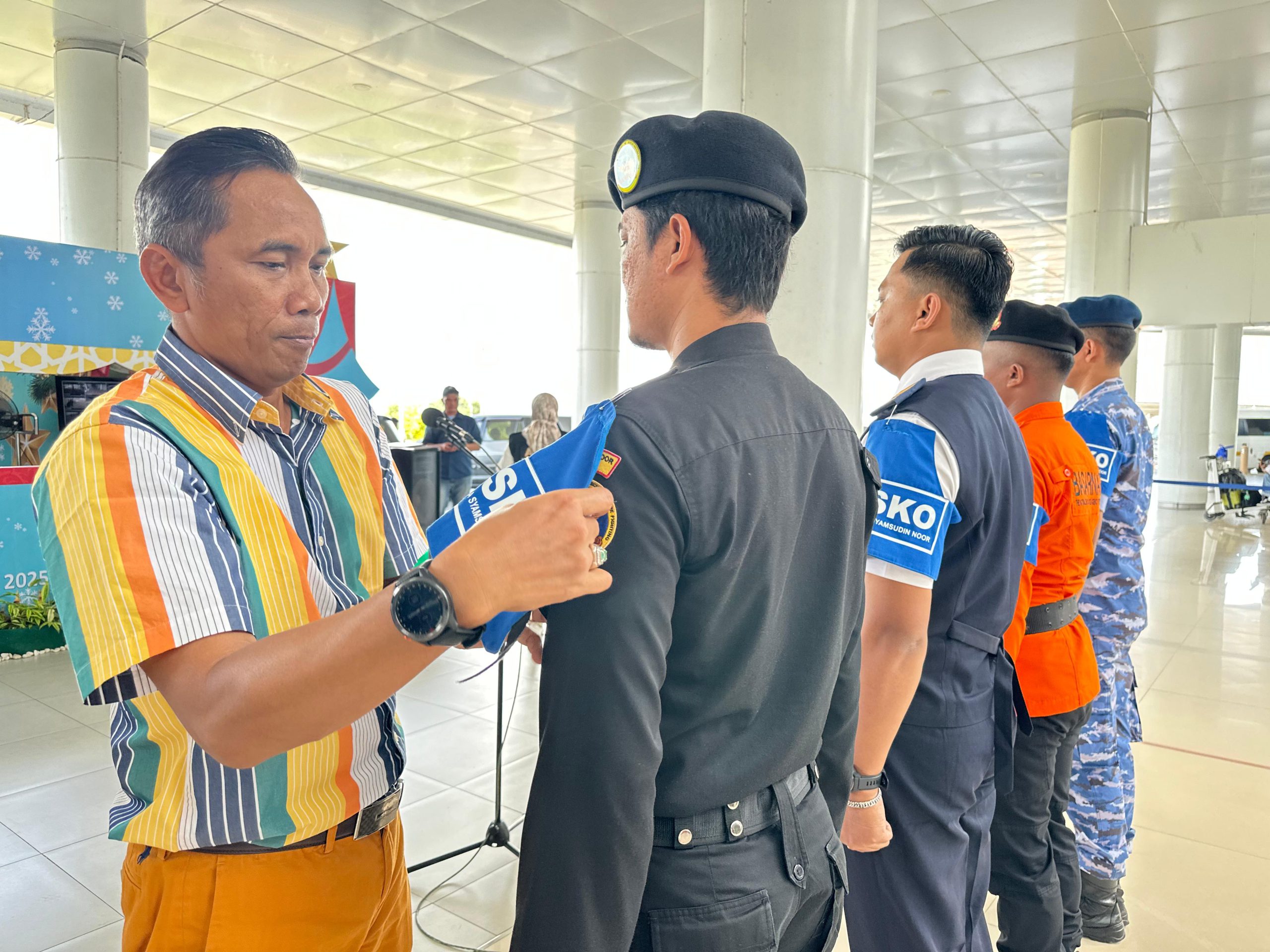 Bandara Syamsudin Noor Buka Posko Terpadu Angkutan Udara