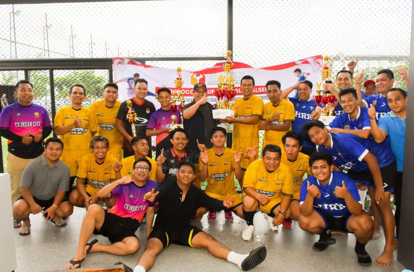  Turnamen Mini Soccer Bawaslu Kalsel Cup Sukses Digelar