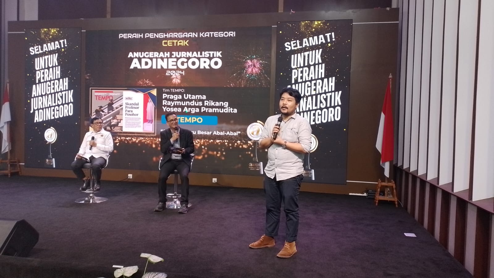 PWI Umumkan Pemenang Anugerah Jurnalistik Adinegoro 2024