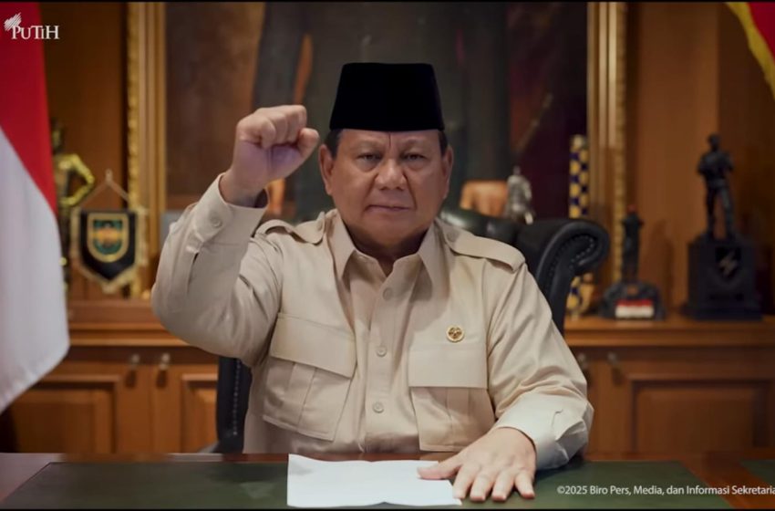  Pesan Presiden Prabowo untuk Peserta HPN 2025 di Kalimantan Selatan