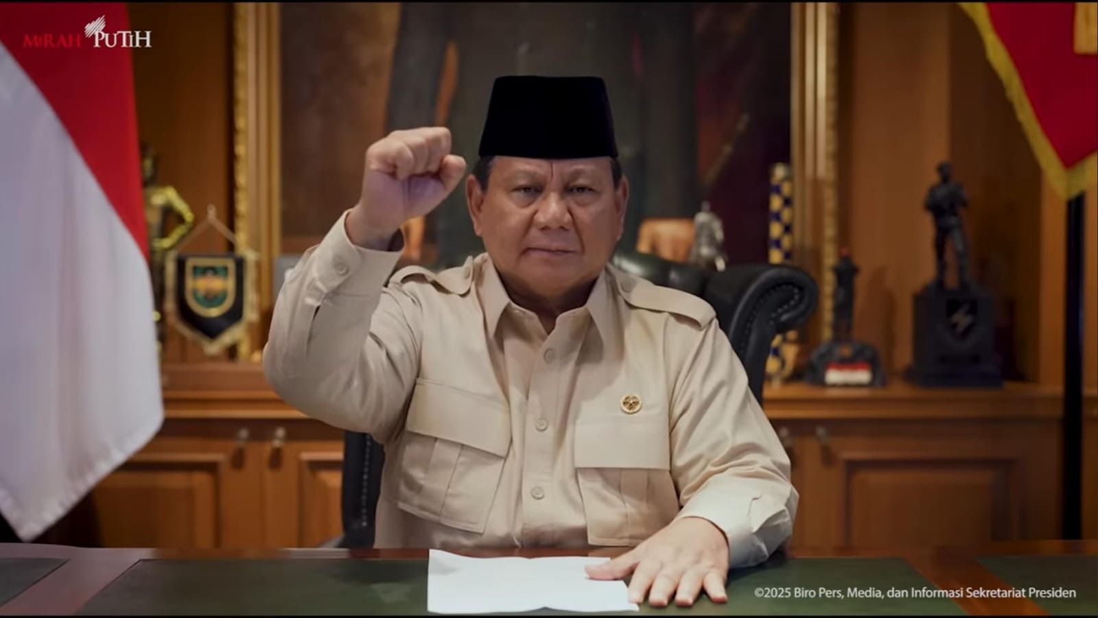Pesan Presiden Prabowo untuk Peserta HPN 2025 di Kalimantan Selatan