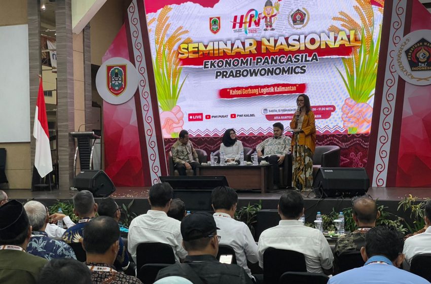  Ekonomi Pancasila Prabowonomics jadi Pembahasan Menarik di Seminar HPN 2025 Kalsel