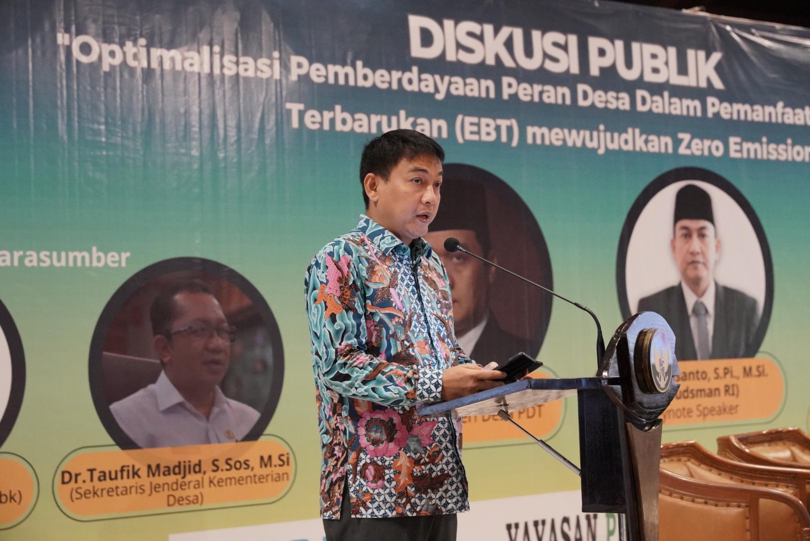 Penerapan EBT di Pedesaan Urgen untuk Pelayanan Publik