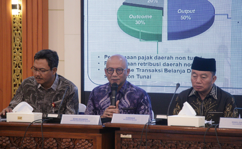  Pemprov Kalsel Adakan HLM TPID dan TP2DD Se Kalimantan Selatan