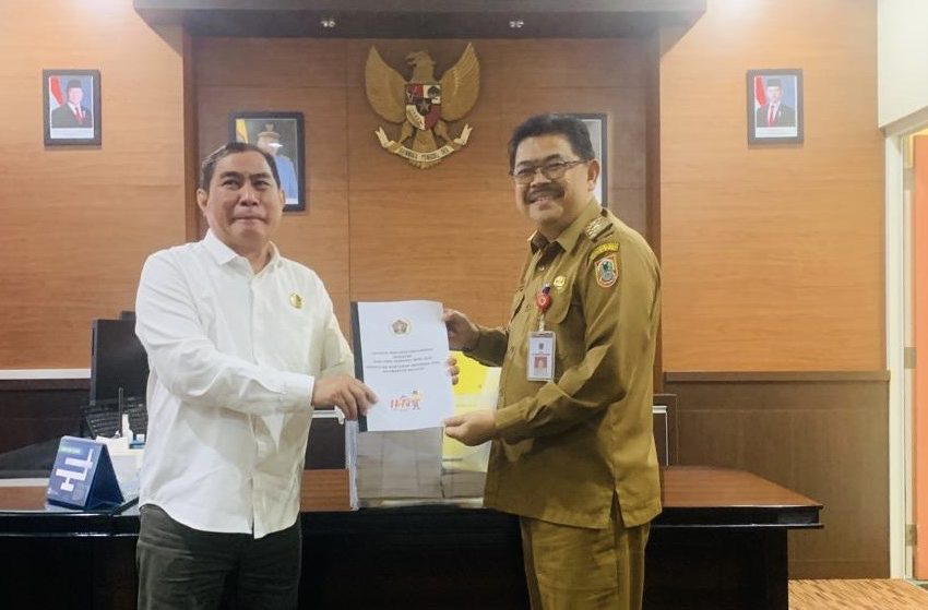  Serahkan Laporan HPN, PWI Ingin Perkuat Kemitraan dengan Pemprov Kalsel