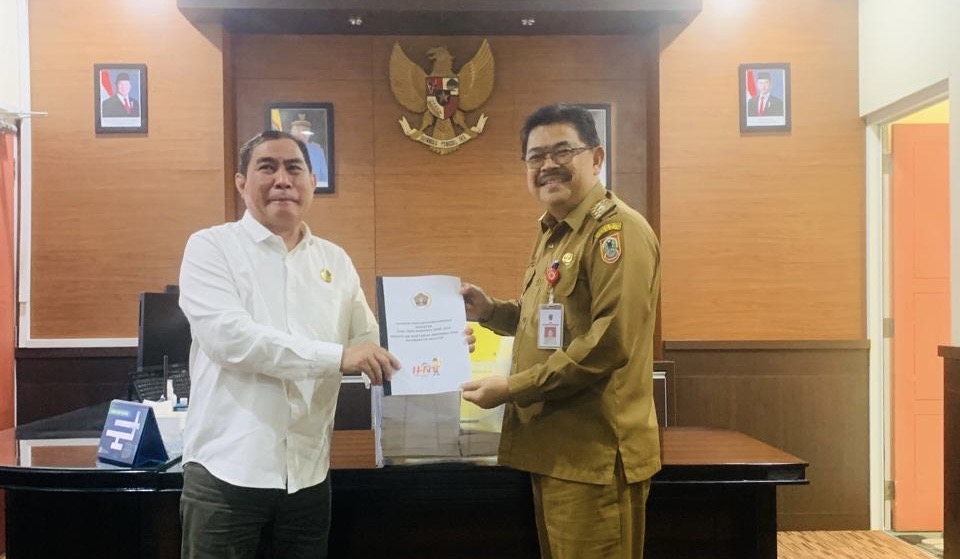 Serahkan Laporan HPN, PWI Ingin Perkuat Kemitraan dengan Pemprov Kalsel