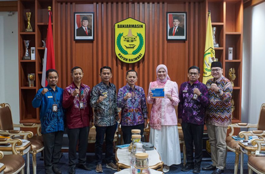 Bertemu Walikota Banjarmasin, Ombudsman Kalsel Sampaikan Ombudsman Brief