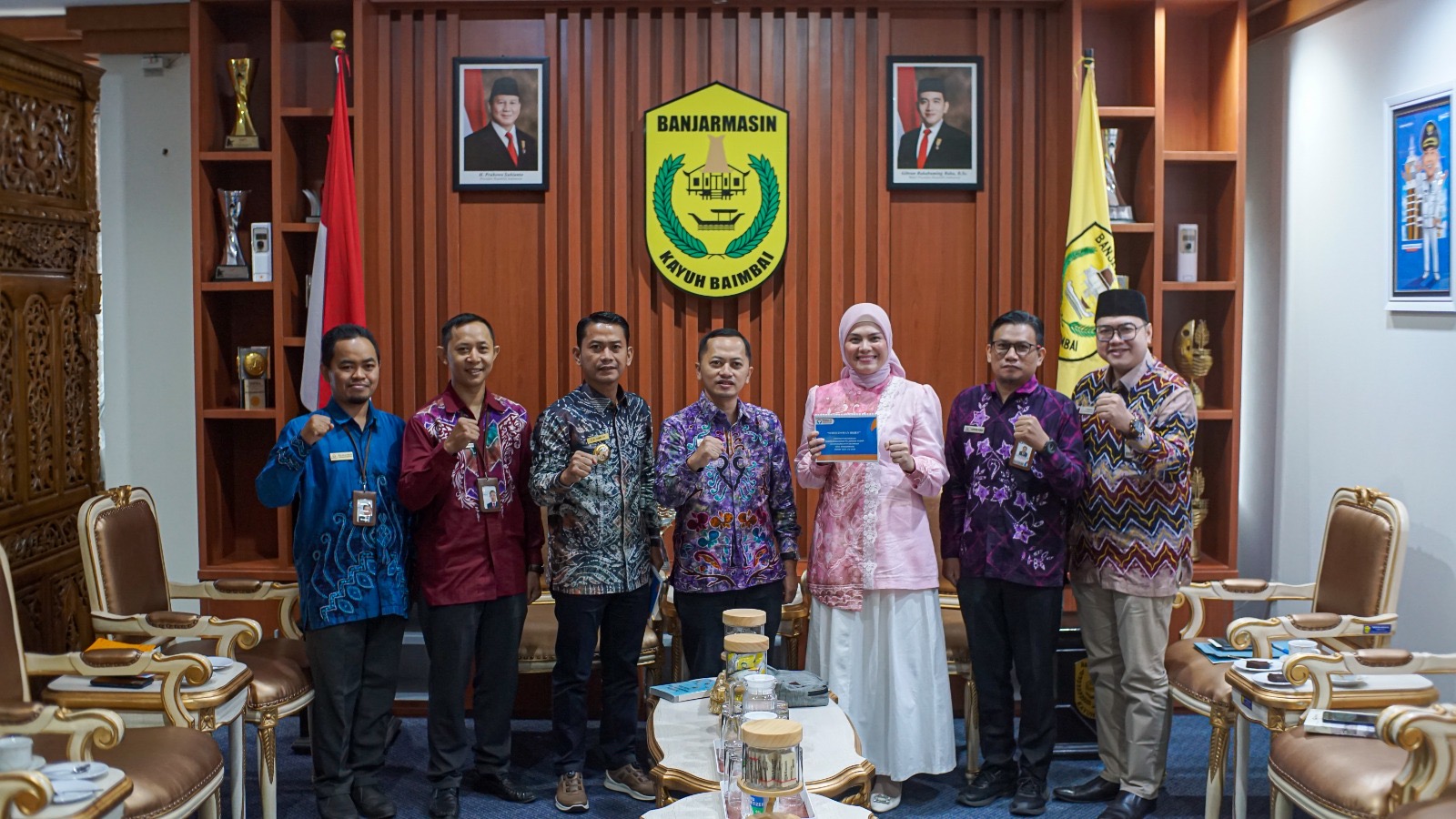 Bertemu Walikota Banjarmasin, Ombudsman Kalsel Sampaikan Ombudsman Brief